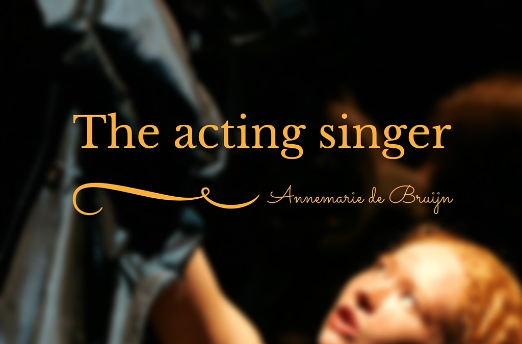 The acting singer